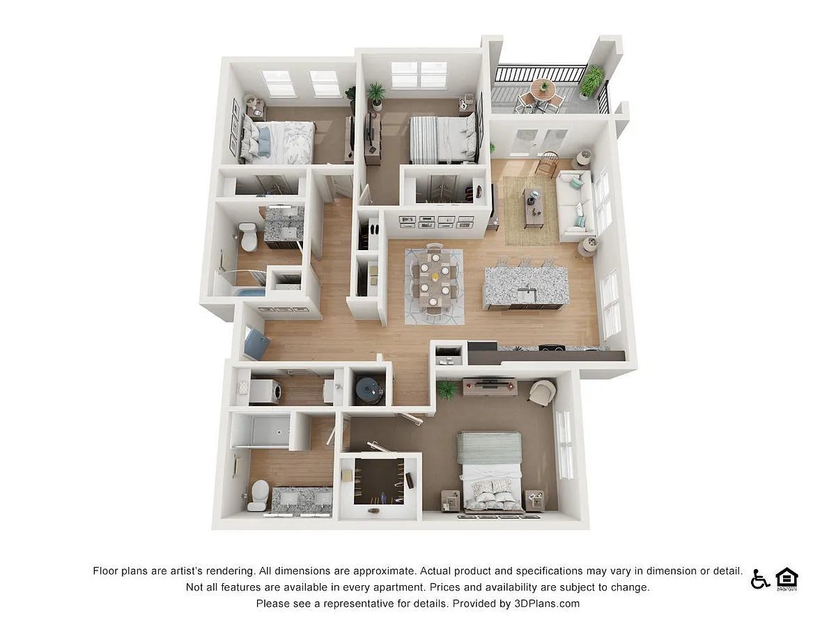 Floor plan Palmetto