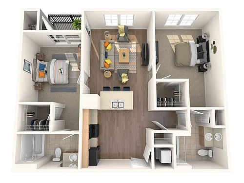 Floor plan Samuelson