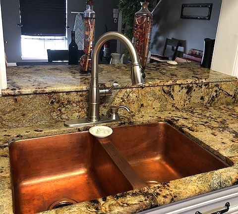 Copper sink