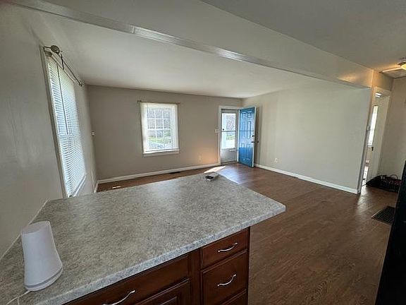 Living room from the kitchen