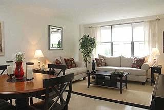 living/dining area
