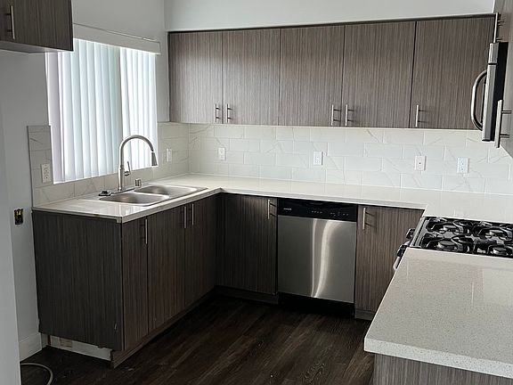 Kitchen with a window