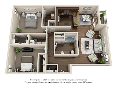 Floor plan Denali