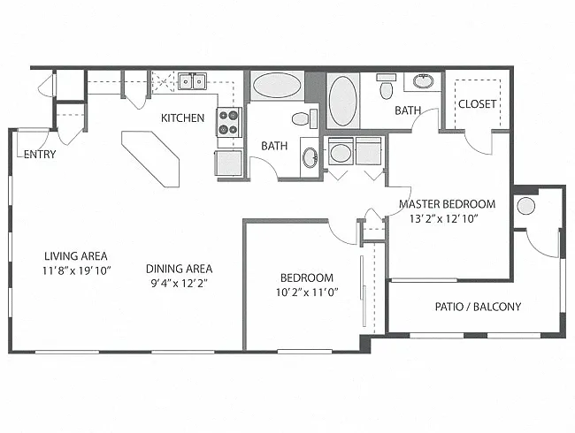 Floor plan B2