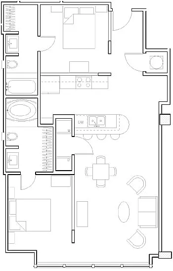 Floor plan Hampton