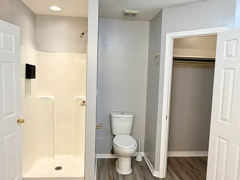 Walk-in shower in Master bath