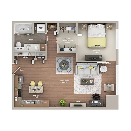 Floor plan A10