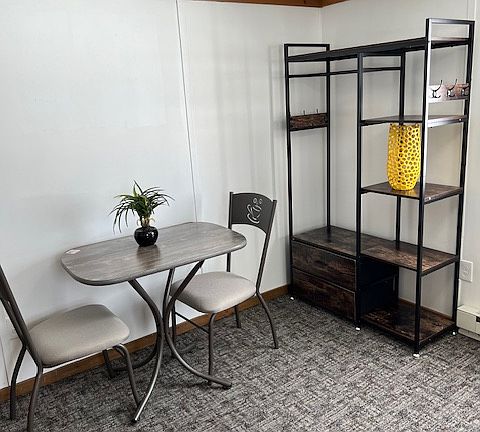 Interior Photo with provided closet organizer