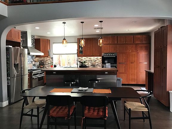 View kitchen from greatroom
