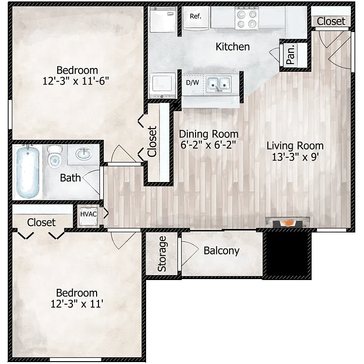 Floor plan Eden