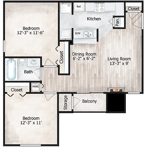 Floor plan Eden