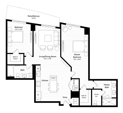 Floor plan B7