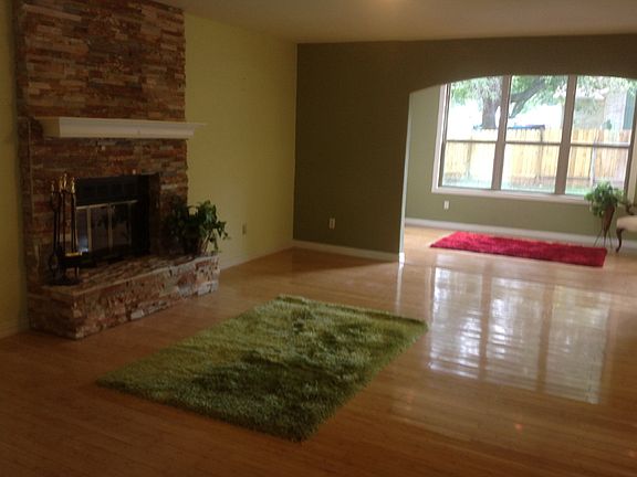Empty family room