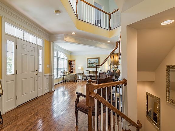 Dramatic Two Story Foyer