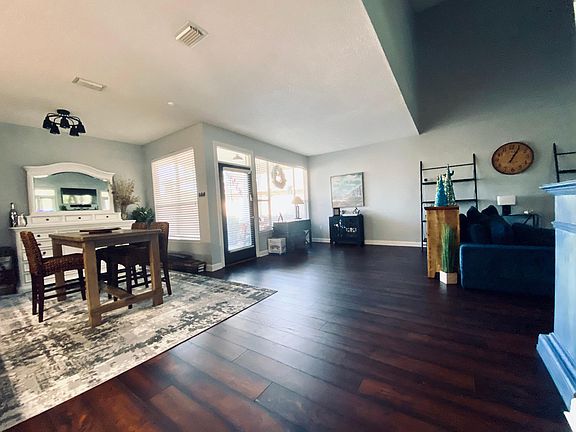 Dining area Flows into the Living room. Great open concept for family time or entertaining.
