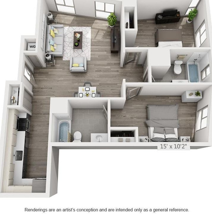 2 BD Layout A