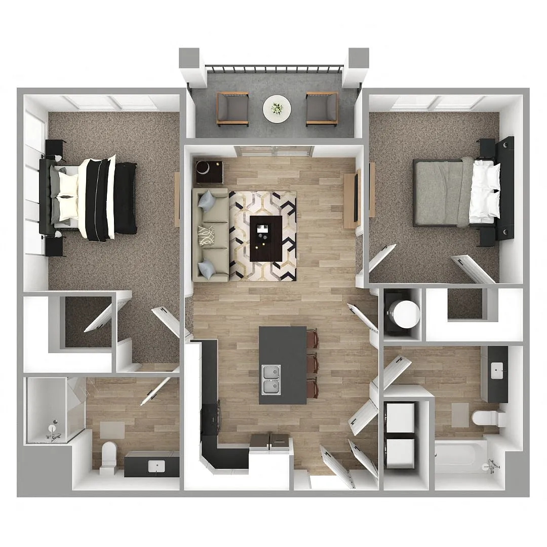 Floor plan B1
