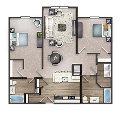 Floor plan The Mills