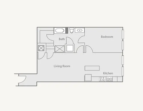 Floor plan A4A - A4B