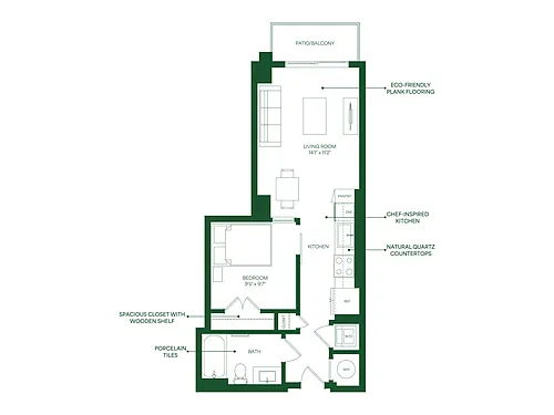 Floor plan A1