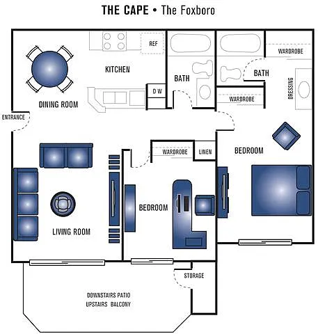 Floor plan The Foxboro