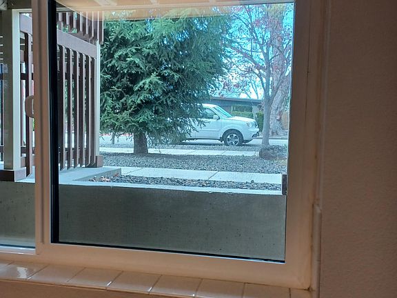 Kitchen window view