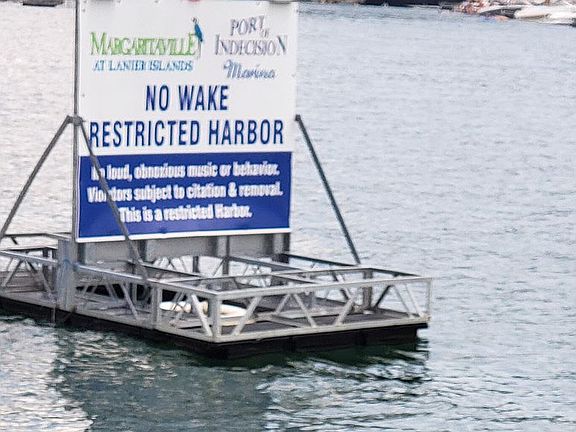 Five minute boat ride