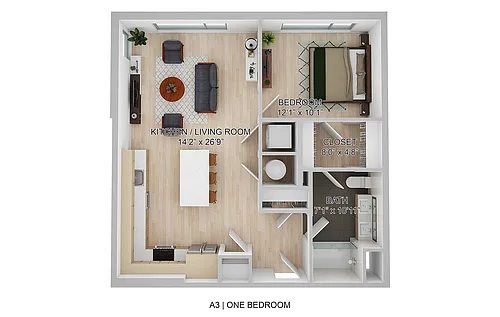 Floor plan A3