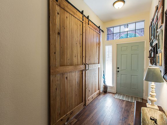 Barn doors into study
