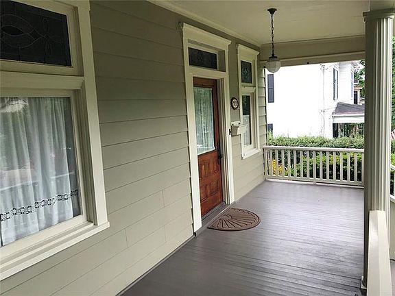 Welcoming front porch