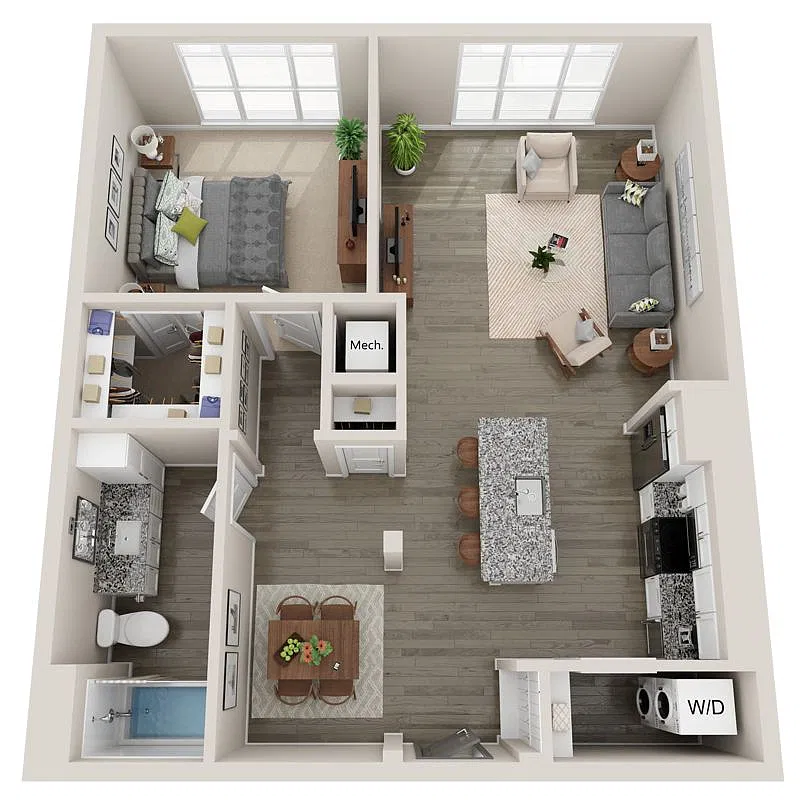 Floor plan A4C