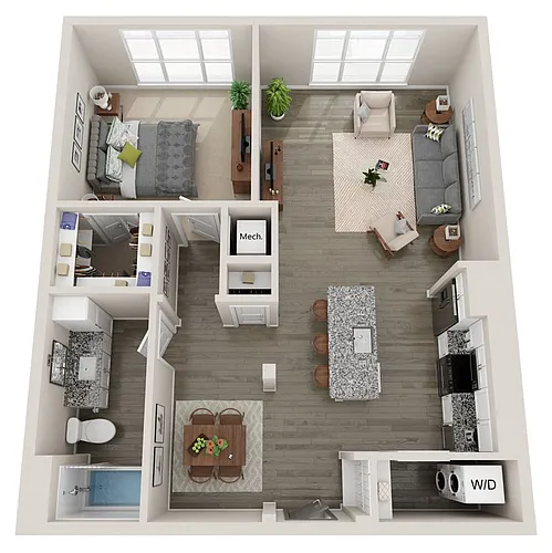 Floor plan A4C