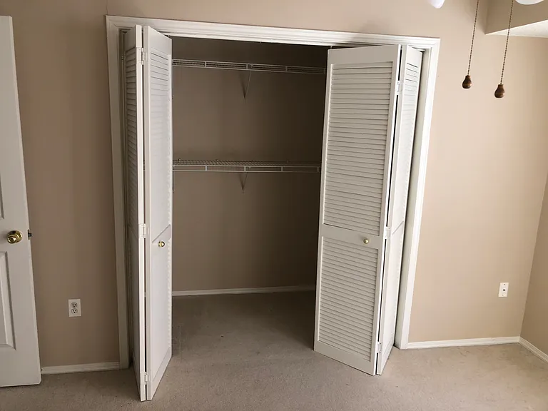 Main floor bedroom closet