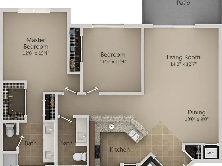 B5.1 floor plan Urbana