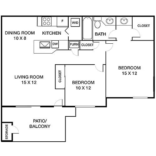 Floor plan Martinique Premier