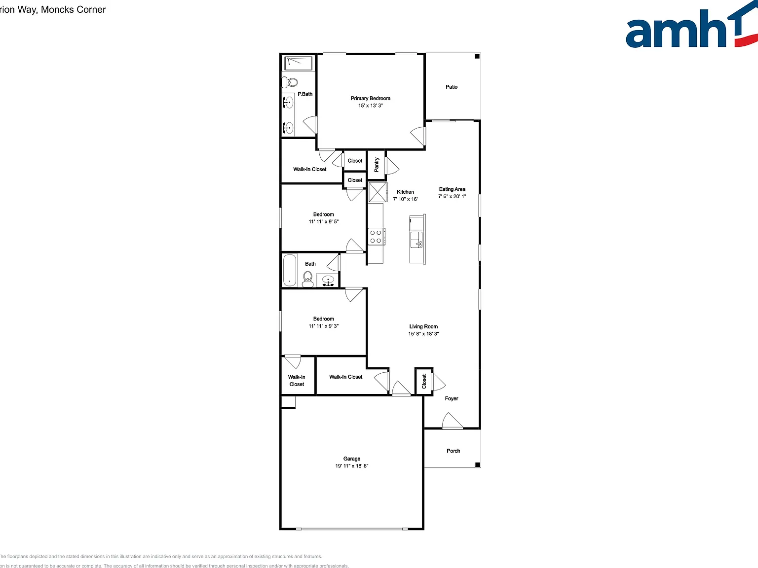 3 bed, 2.0 bath, 1412 sqft, $2,025 — Photo 2