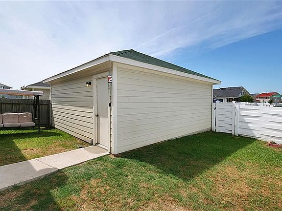 Backyard and Garage