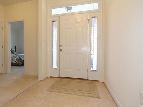 Entry Foyer with Sidelites for Natural Lighting.