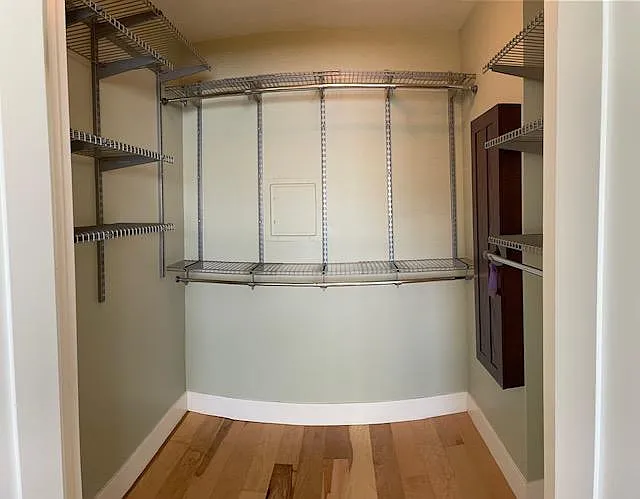 Master walk-in closet
