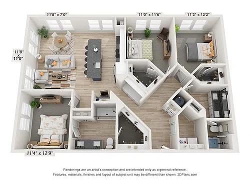 Floor plan C2