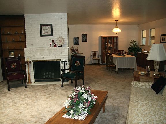 Formal Living Room with Skylight