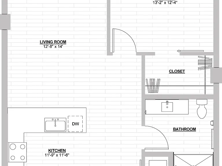 A2 floor plan Pierside South