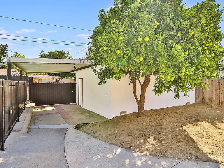 2 car detached garage and carport