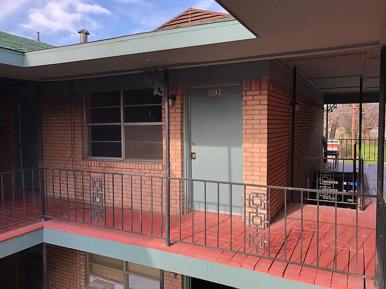 exterior breezeway entry