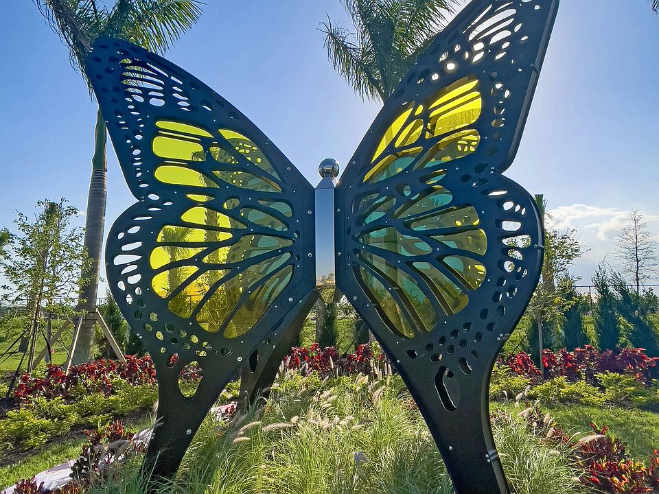 Butterfly Artwork Belterra Tradition