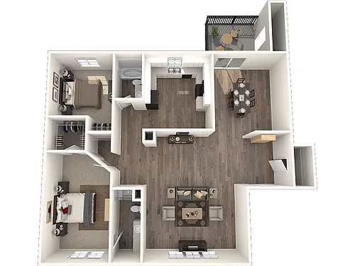 Floor plan The Wilbur