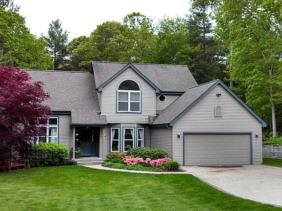 Inviting traditional styling is visible from the front view..