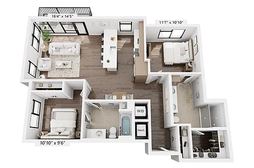 Floor plan B31