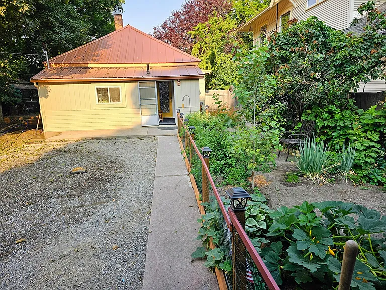 Back entrance
