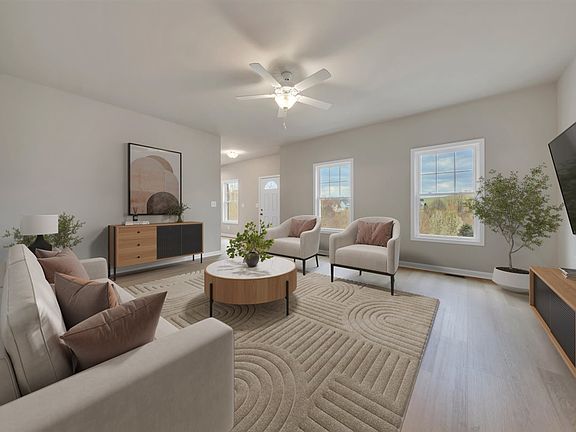 Living Room Staged
